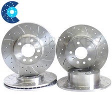 Drilled grooved brake discs - brake,