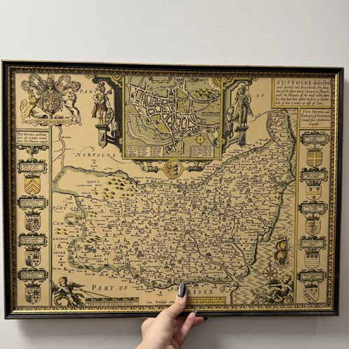 179 vintage john speed map - speed,