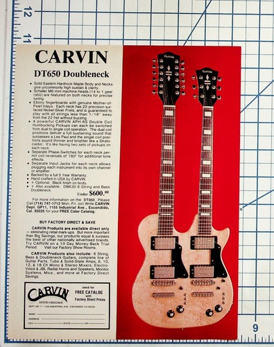 Vintage carvin dt650 - carvin,