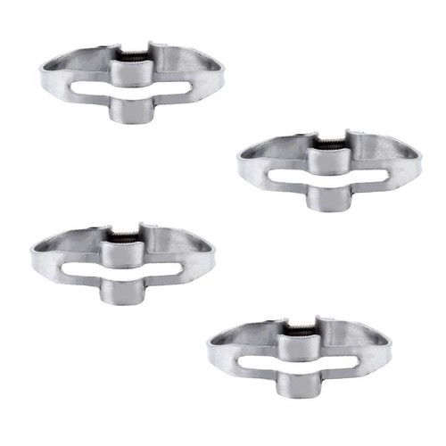 4pc vintage iron clamp - clamp, on