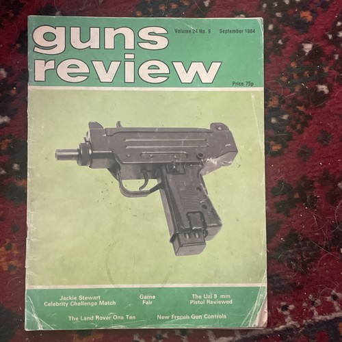 Guns review magazine sept 1984 - guns,