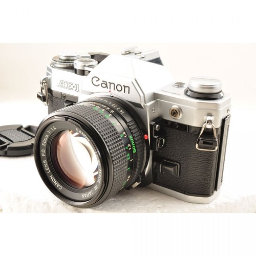 Canon silver 35mm - ae-1,