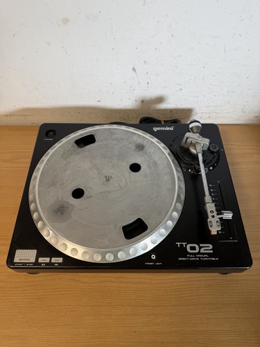 Gemini turntable record - gemini, tt-02