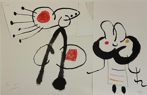 Joan miro enfance ubu 1972 - enfance, d'ubu