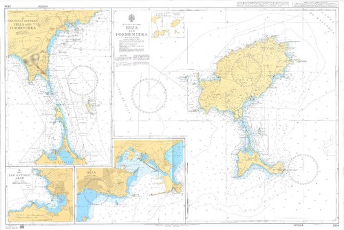 Admiralty 2834 spain - 2834, islas