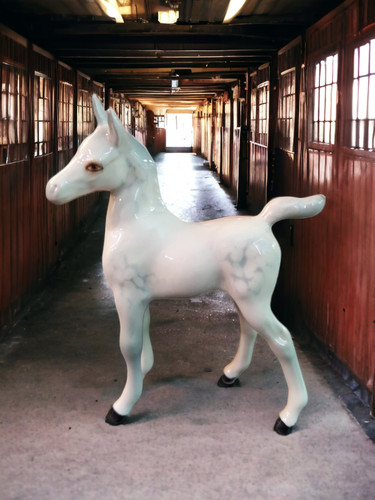 Beswick grey gloss dappled - beswick,