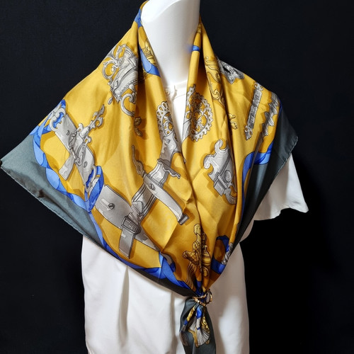 Rare vintage hermes silk - hermes, scarf