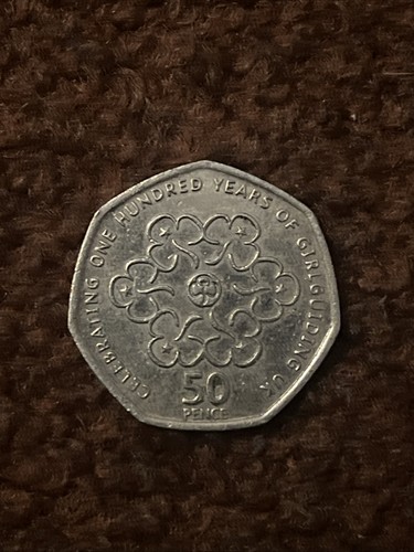 Rare 50p coin 2010 celebrating - rare,