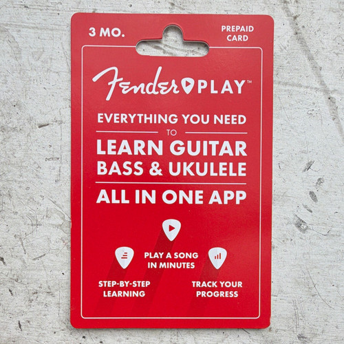 Fender play month prepaid - play,