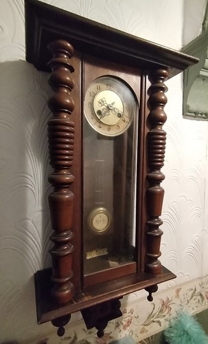 Vienna wall clock - wall,
