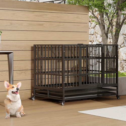Dog cage with lockable - cage,