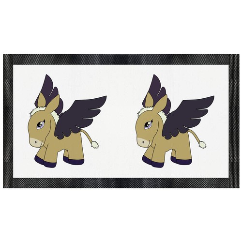 Cartoon winged donkey pet - winged,
