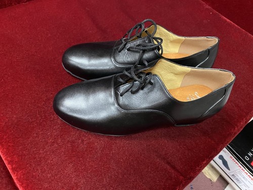 009a black leather men s - ,