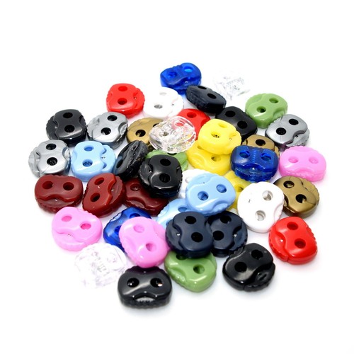 Twin hole cord toggles - twin,