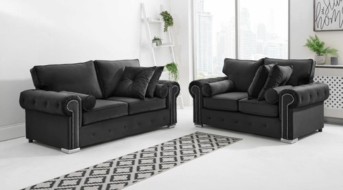 Vienna velvet sofa extra - +,