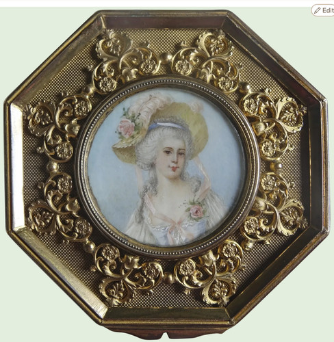 Antique french gilt - antique, box