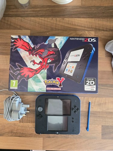 Nintendo 2ds black - black, blue