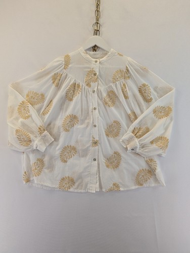 Lagenlook embroidered blouse - lagenlook,