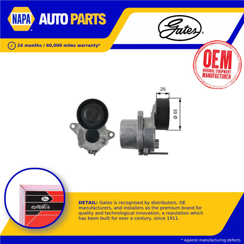 Aux belt tensioner fits - aux,