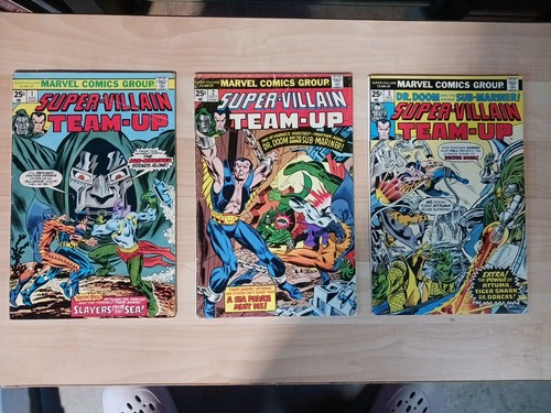 Super villain team 1 17 - team-up, #1-17
