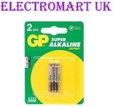 GP 25A AAAA LR8D425 E96 MN2500 1.5V VOLT ALKALINE BATTERIES  X 2 