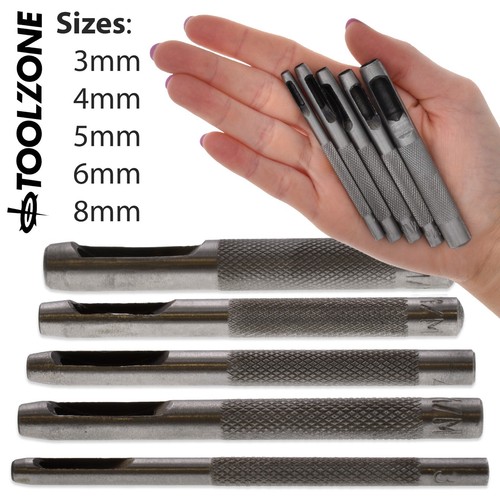 Hollow punch set 8mm - hollow,