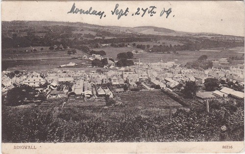 General view dingwall - general, view,