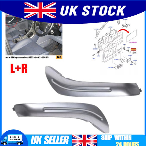 Armrest front door - l+r,