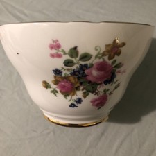 Argyle, bone china, Sugarbowl