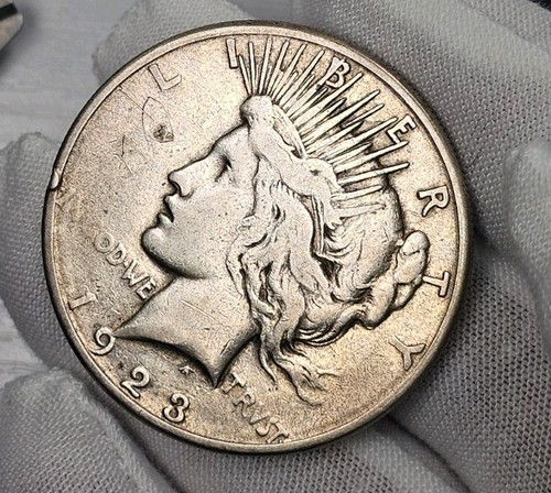 1923 peace dollar nmm - peace,
