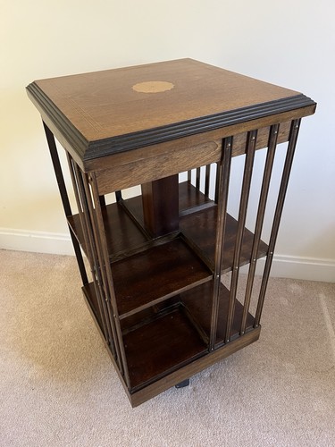 Vintage inlaid revolving - vintage,
