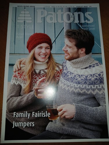 Patons family aran - bn,