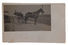 Antique RPPC of Man In His