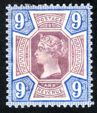 QV MINT 9D JUBILEE ISSUE.