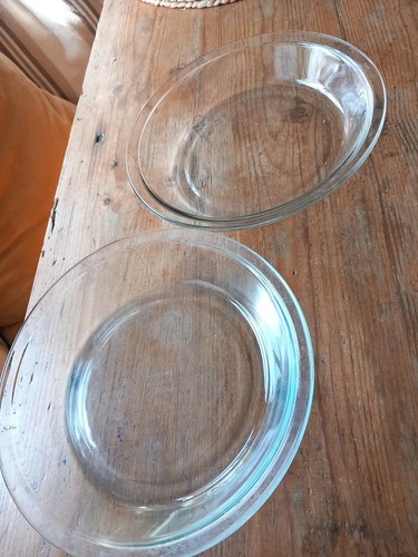 Vintage pyrex pie - vintage, x2