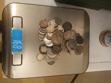 UK Sterling Silver coins Scrap