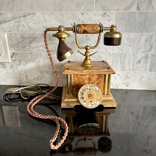 Vintage made italy marble - made, /