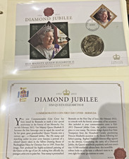 2012 Bermuda $10 Coin Cover