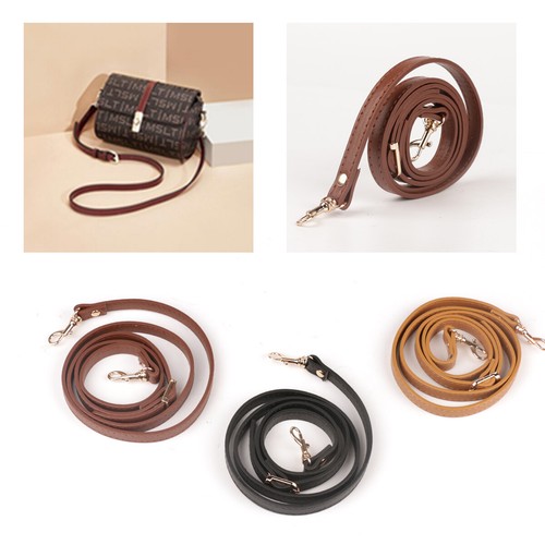 Adjustable leather crossbody - leather,