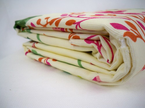 Elegant flower cotton fabric - elegant,