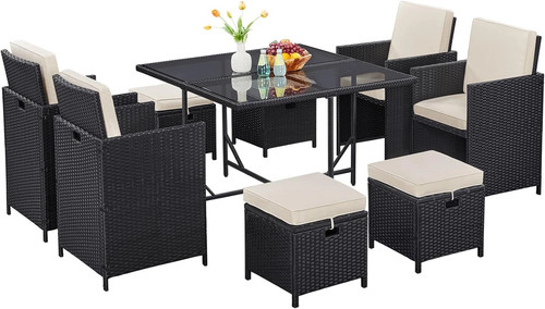 Garden furniture rattan patio - furniture,
