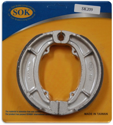 Front brake shoes fit - front,