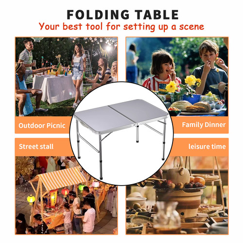 3ft picnic folding table - 3ft,