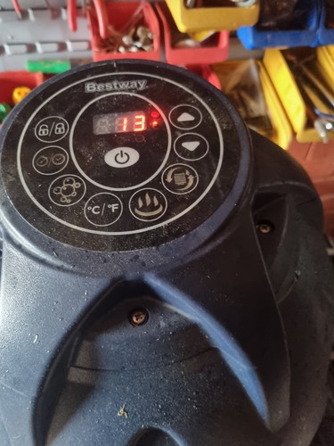 Bestway lay spa pump - lay-z-spa, control