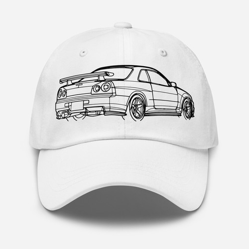 Dad hat for nissan r34 - dad,