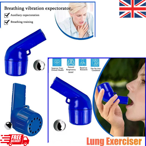 Lung exerciser mucus remover - &,