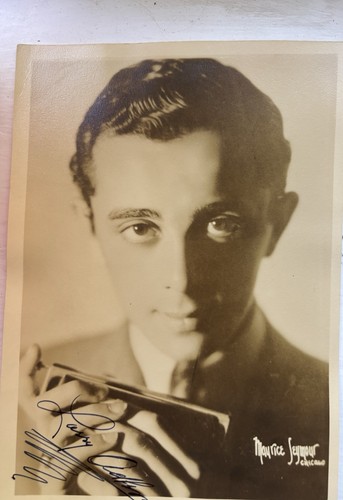 Larry adler signed photograph - signed,