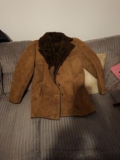 Ladies Real Sheepskin Button