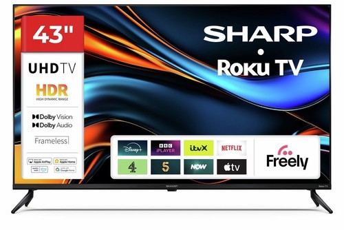 Sharp inch roku - inch, smart
