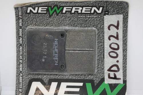 Rear brake pads - newfren,